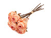 Bouquet vintage de roses artificielles