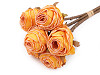 Bouquet vintage de roses artificielles