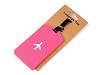 Zawieszka / adresownik / identyfikator bagażu walizki torby samolot 