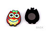 Silicone Magnets - owl