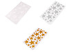 Self-adhesive foam rubber Moosgummi stars with glitter - mix of sizes