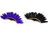 Carnival headband with feathers