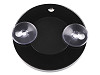 Magnifying mirror with suction cups Ø14 cm