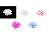 Textile flower for sewing and gluing Ø6.5 cm