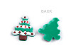 Silicone Christmas decorations 3D to glue on, mix