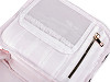 Kozmetická taška / kufrík prešívaný 24x20 cm