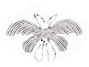 Aufblasbare Schmetterlings-/Feenflügel