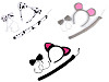 Carnival Set - cat, dalmatian, mouse, tiger