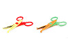 Ciseaux pour enfants avec lame et dentelures créatives, longueur 13 cm