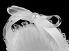 Mini-Hochzeitskörbchen aus Satin für Brautjungfern