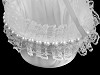 Mini-Hochzeitskörbchen aus Satin für Brautjungfern