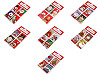 Weihnachts-Papieranhänger/Namensschild für Geschenke aufklappbar