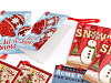 Christmas paper tag / gift name tag 