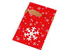 Candy bags / Goodie bagswith Christmas satin ribbon 15x23 cm