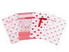 Food bag with satin ribbon 15x23 cm
