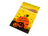 Vrecko s atlasovou stuhou Halloween 15x22,5 cm