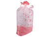 Woreczki / torebki na żywność z satynową wstążką 23x34 cm