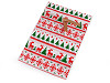 Candy bags / Goodie bags with Christmas satin ribbon 23x33 cm