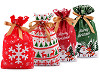 Candy bags / Goodie bags with ribbon, Christmas 23x33 cm