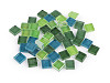 Glass mosaic stones