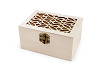 Dřevěná krabička k dozdobení (1 ks)