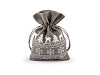 Christmas gift bag 10x15 cm, imitation jute