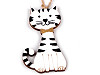 Wooden Cat Decoration for hanging