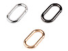 Moschettone ovale, dimensioni: 34 mm