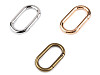 Karabiner ováis bújtató 34 mm