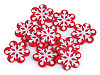 Christmas felt snowflake Ø50 mm