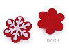 Christmas felt snowflake Ø50 mm