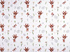 Cotton Fabric / Canvas, Deer
