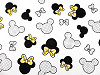 Cotton Fabric / Canvas - Mickey / Minnie Mouse 