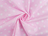 Cotton fabric / canvas, polka dots