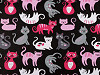 Cotton fabric / canvas, Cat