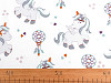 Tissu/Toile en coton, Licornes 