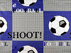 Cotton fabric / canvas, football