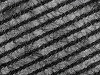 Chiffon mit dekorativem Garn mit metallischem Effekt