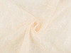 Chiffon mit dekorativem Garn mit metallischem Effekt