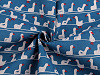 Decorative yardage / linen imitation / polycotton, goose