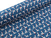 Decorative yardage / linen imitation / polycotton, goose