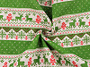 Decorative Christmas fabric, rough