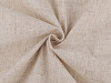 Cotton fabric with an admixture of linen