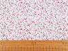 Cotton fabric / canvas small flowers