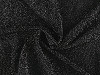 Tissu décoratif scintillant avec surface métallisée brillante