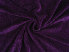 Elastic velvet fabric Panné, semi-glossy