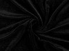 Elastic velvet fabric Panné, semi-glossy