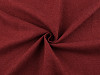 Decorative fabric with chenille structure