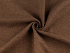 Decorative fabric with chenille structure