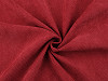 Decorative fabric with chenille structure